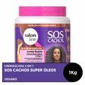 Cremáscara 2 em 1 Salon Line - S.O.S Cachos Super Óleos Nutritivos 1Kg